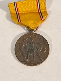 Original WWII US Navy USMC American Defense Medal