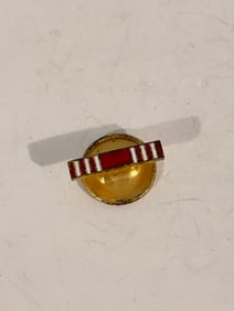 WW2 U.S. Army Good Conduct Red Stripe Button Hole Bar
