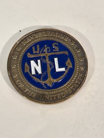 United States Navy League NL Santa Barbara California Council Challenge Coin