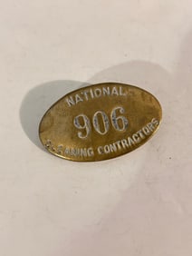 Vintage National Cleaning Contractors 906 Badge