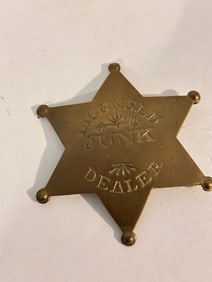 Licensed Junk Collector Pin