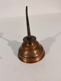 Vintage Eagle Copper Oil Can