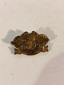 Harley Davidson Pin HOG Harley Owners Group Brass Pin Vintage 1993 Motorcycles