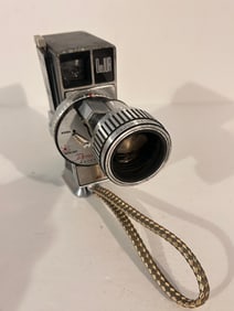 Vintage DeJur Zoom Electra Full Automatic 8MM Movie Camera Leather Case