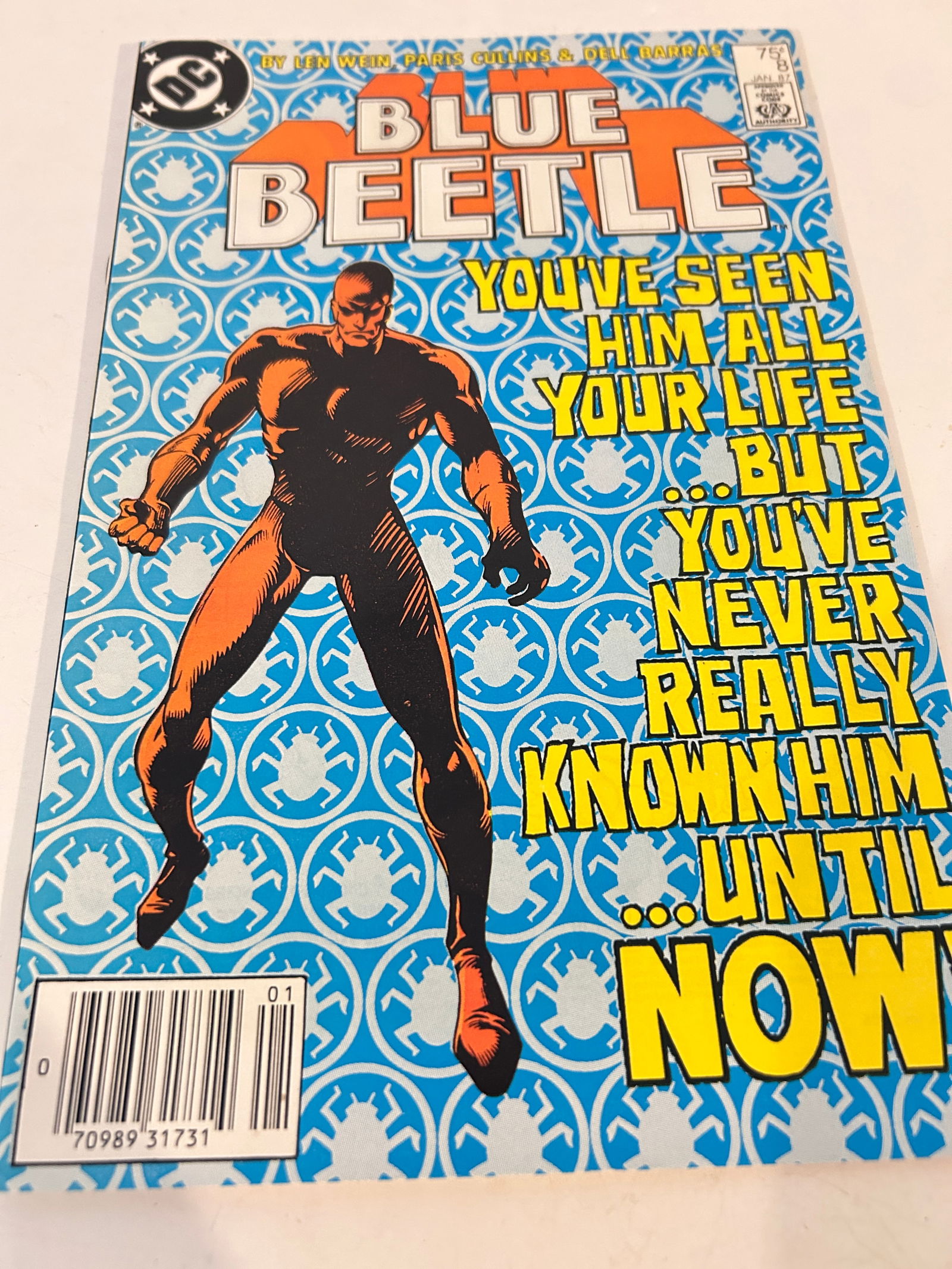 Vintage Comic Book Blue Beetle # 8 (1 of 2)