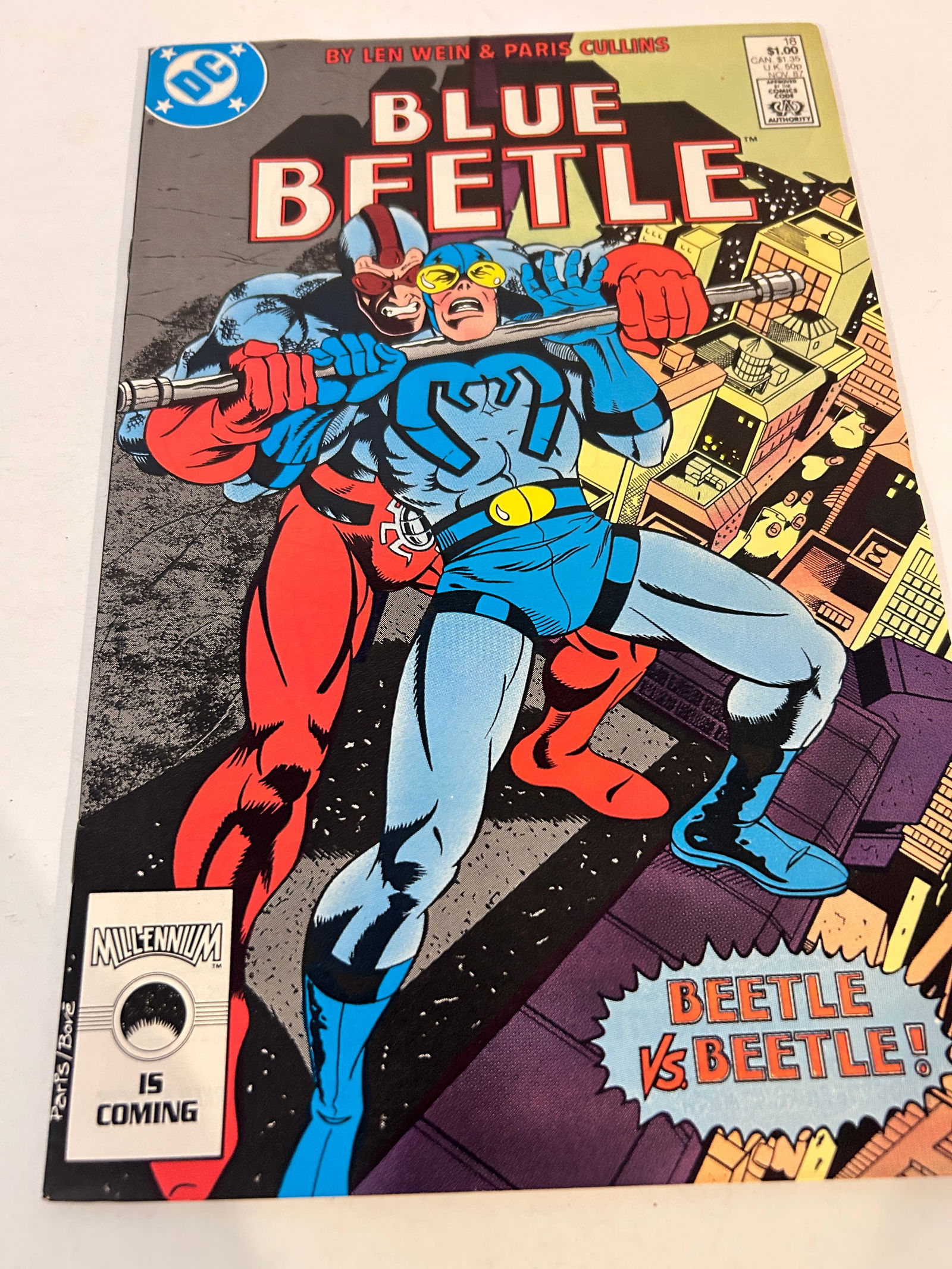 Vintage Comic Book Blue Beetle # 18 (1 of 2)