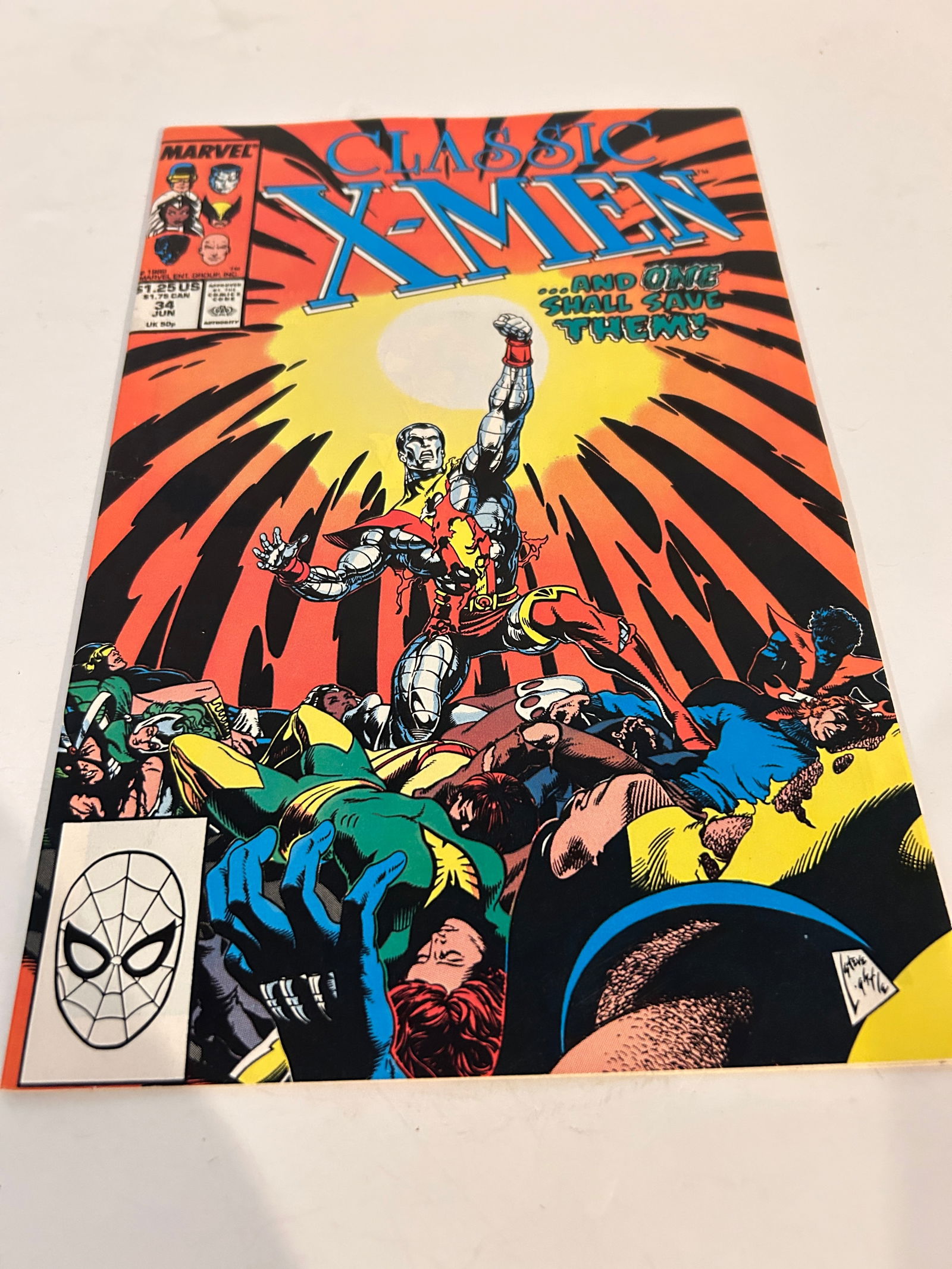 Vintage Comic Book X-Men Classic # 34 (1 of 2)
