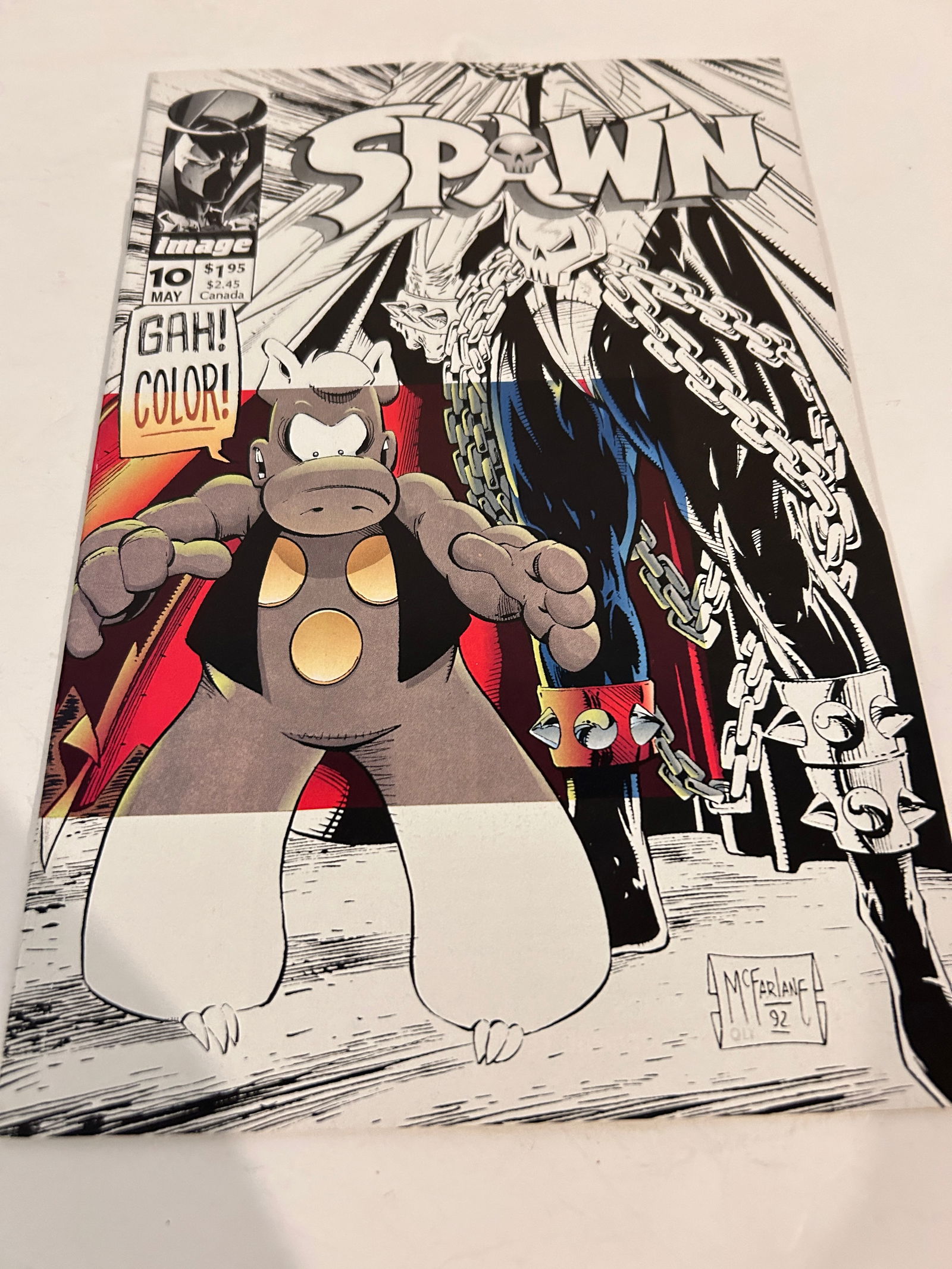 Vintage Comic Book Spawn # 10 (1 of 2)