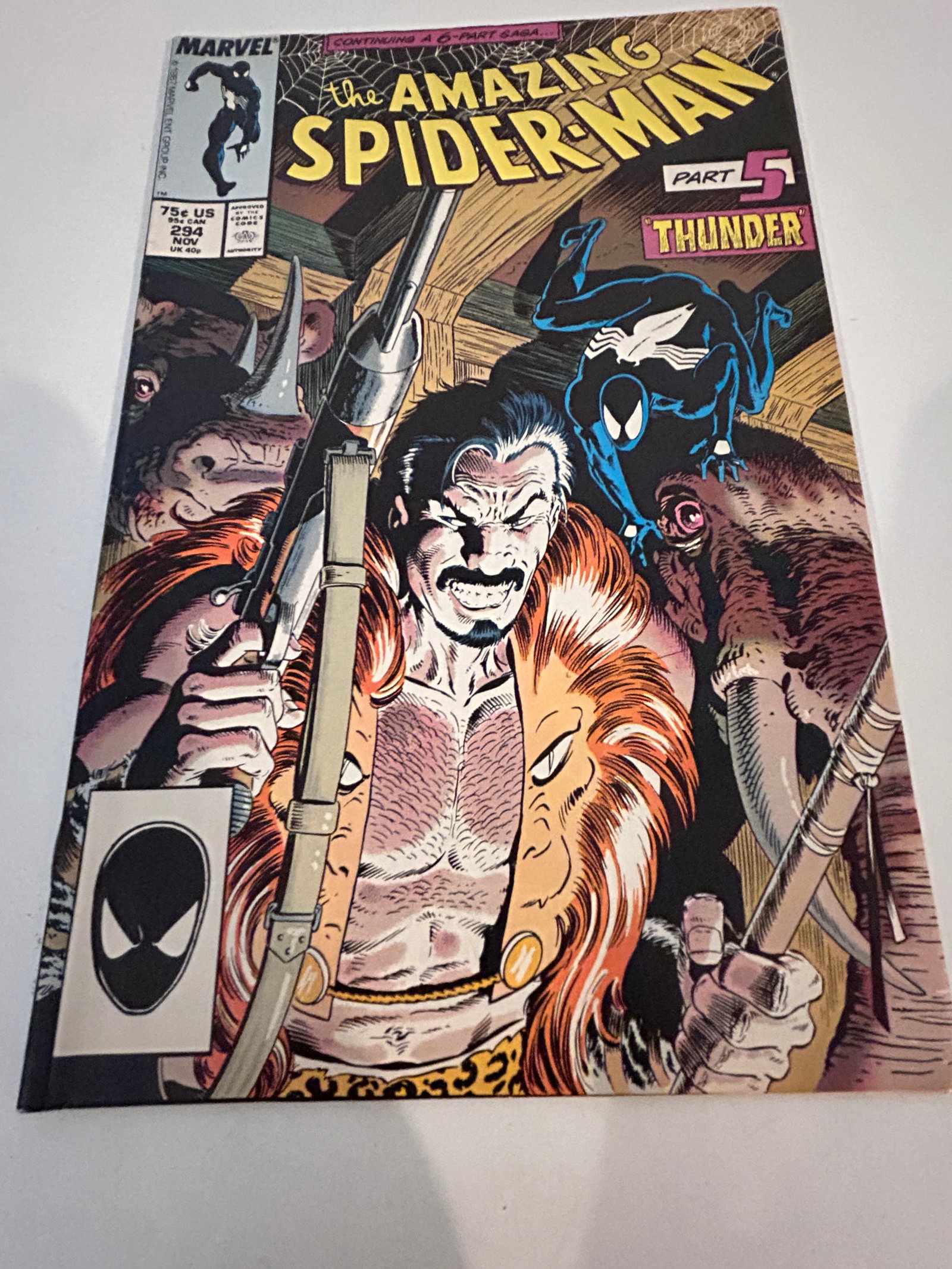 Vintage Comic Book The Amazing Spider-Man # 294: Vintage Comic Book The Amazing Spider-Man # 294 Please view all photos as they are part of the description and condition of this Item, Feel free to contact me with questions or picture requests! Used 