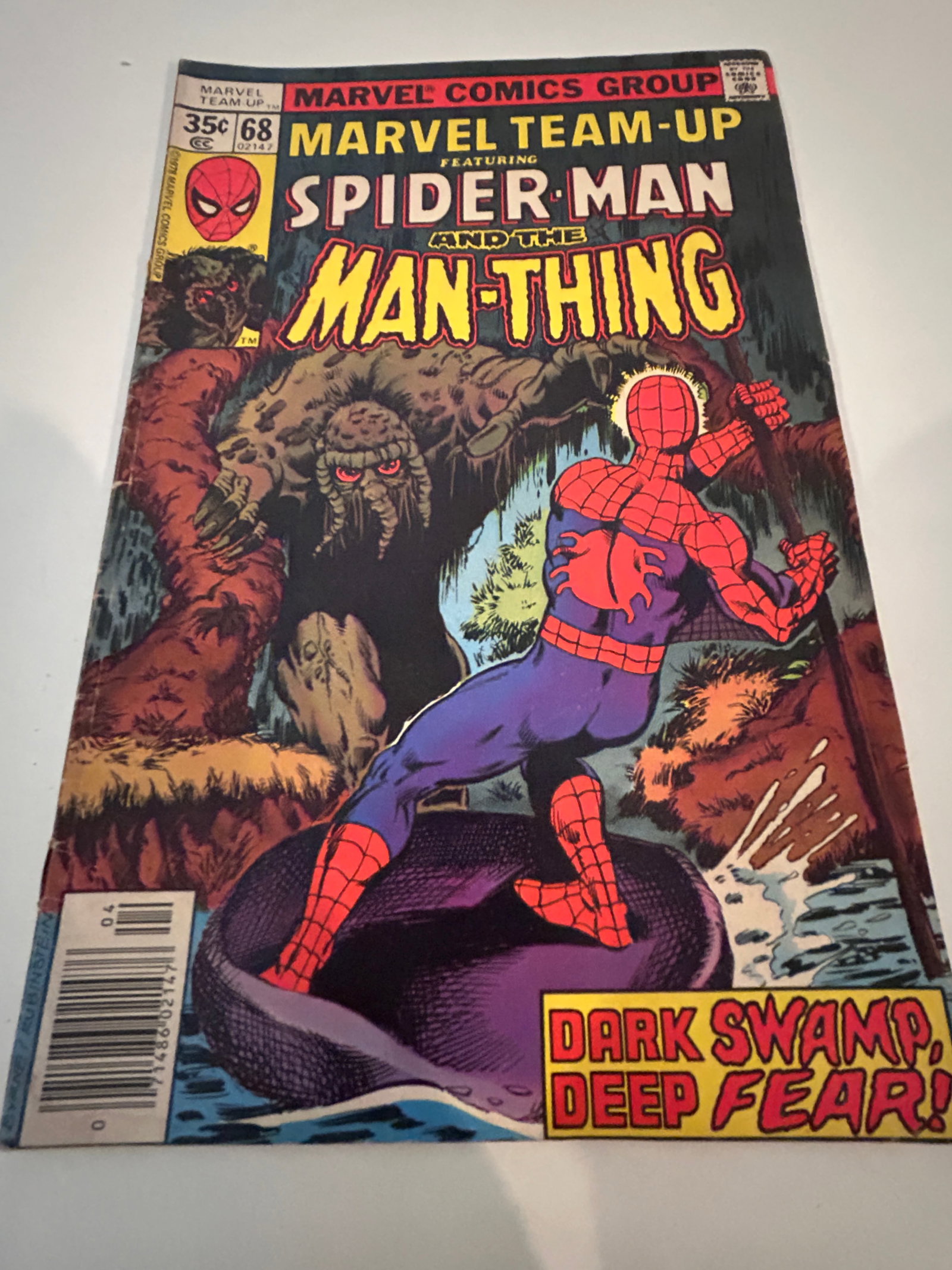 Vintage Comic Book Marvel Team-UP # 68 (1 of 2)