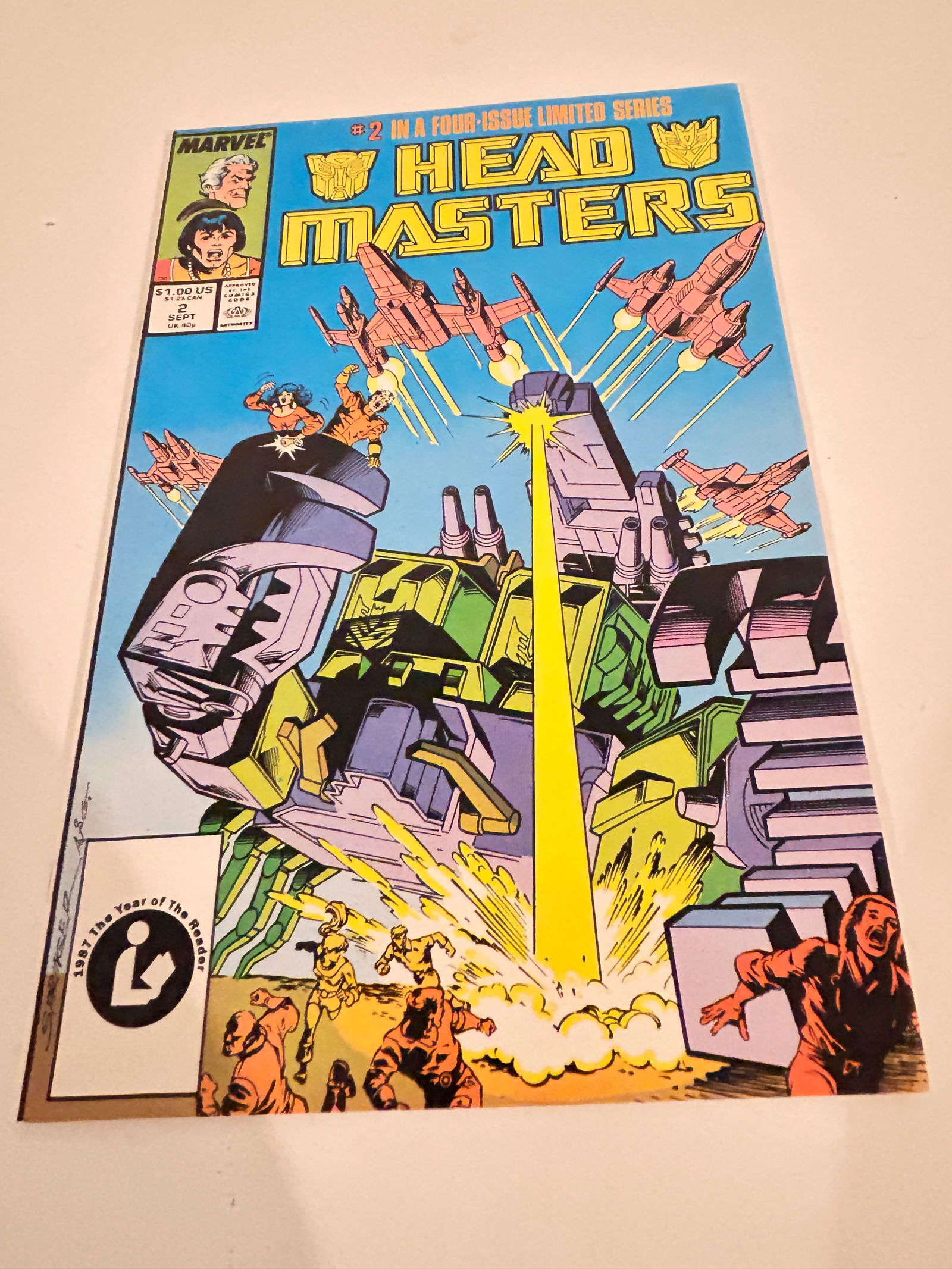 Vintage Comic Book Head Masters # 2 (1 of 2)