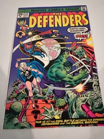 Vintage Comic Book The Defenders # 29