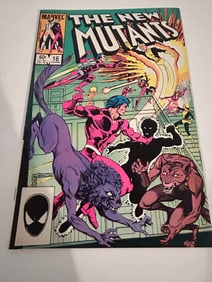 Vintage Comic Book The New Mutants # 16