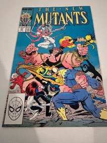 Vintage Comic Book The New Mutants # 65