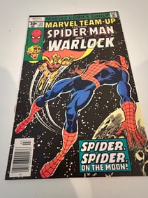 Vintage Comic Book Marvel Team-UP # 55