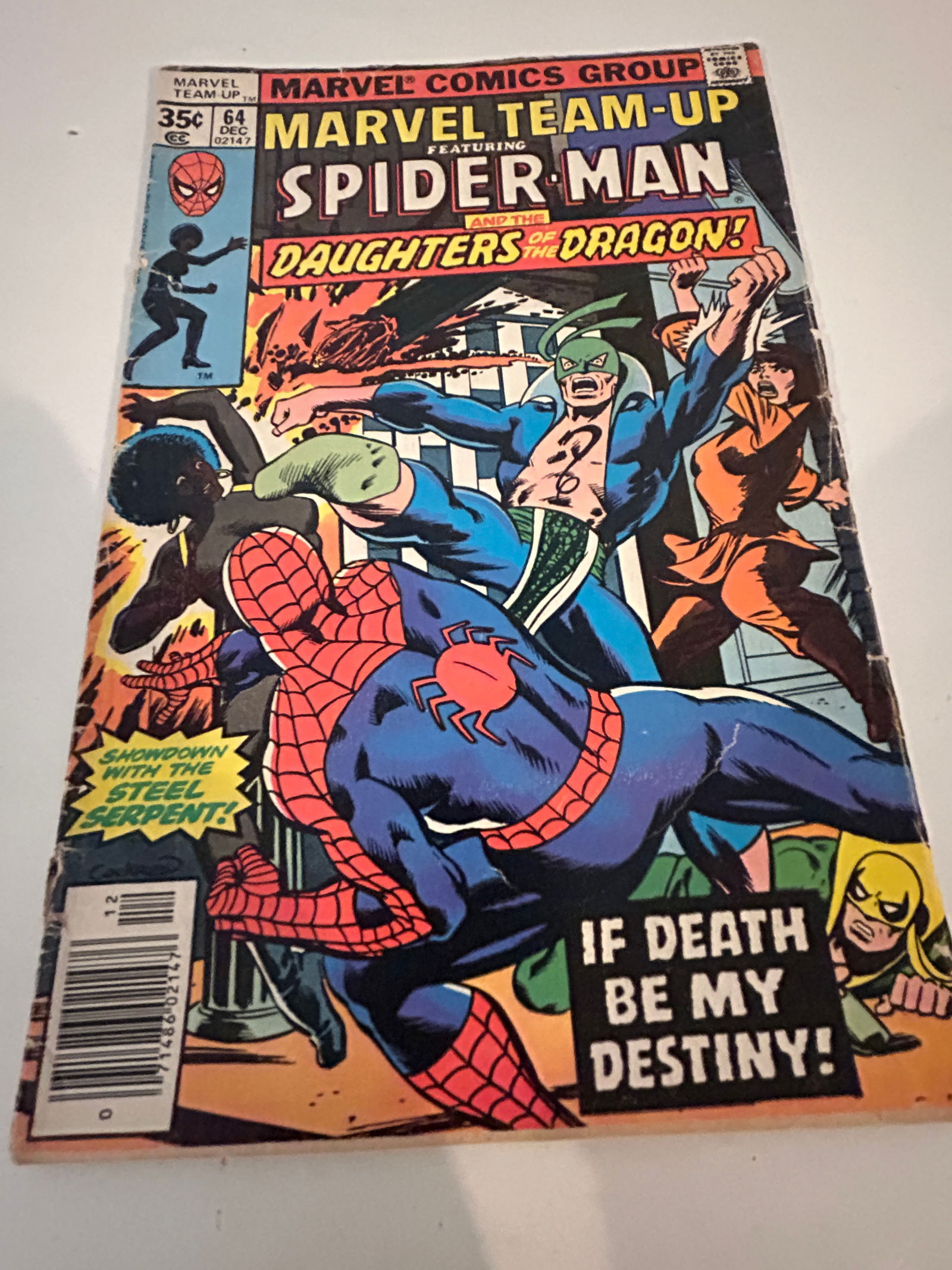 Vintage Comic Book Marvel Team-UP # 64 (1 of 2)
