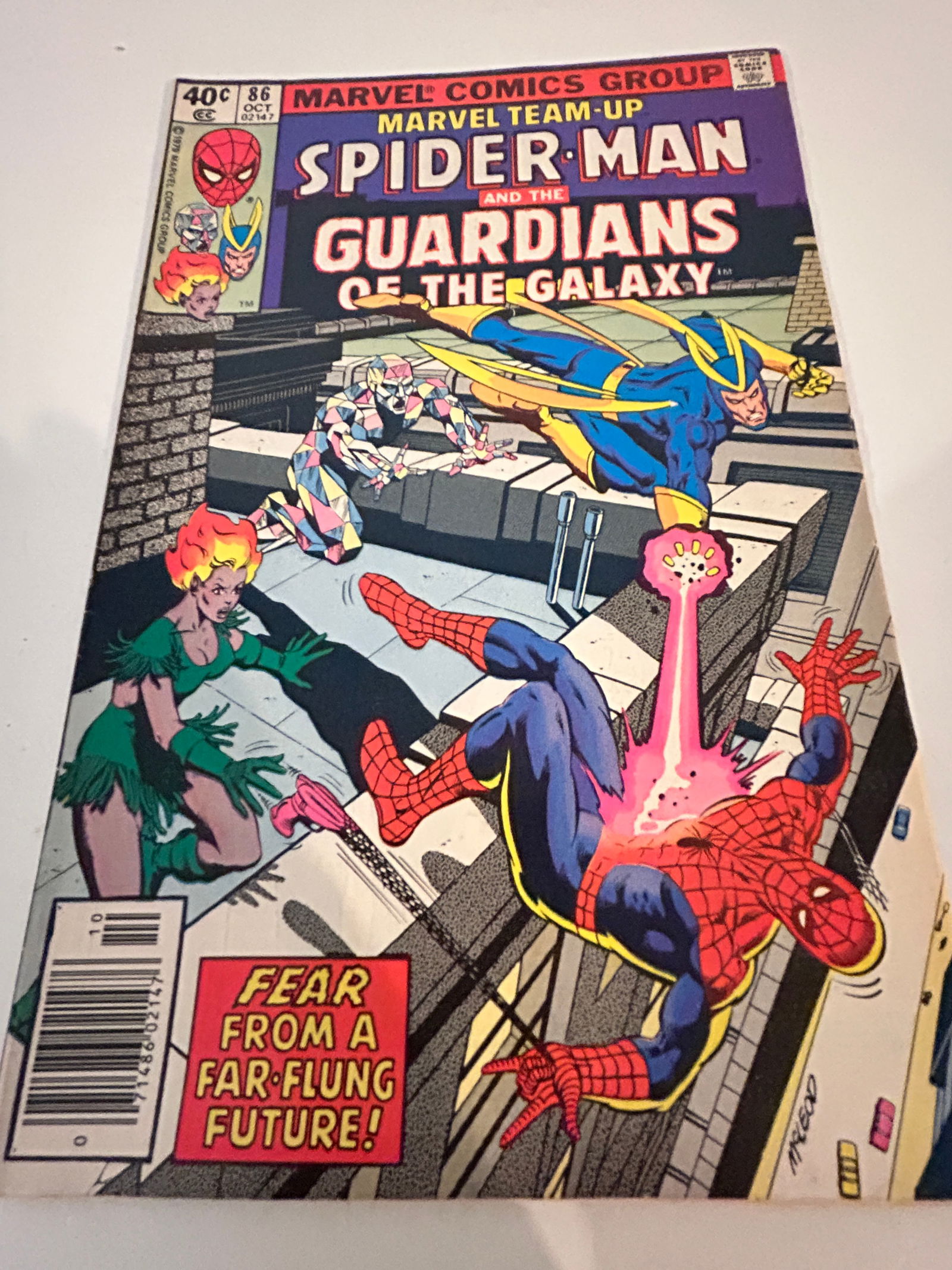 Vintage Comic Book Marvel Team-UP # 86 (1 of 2)