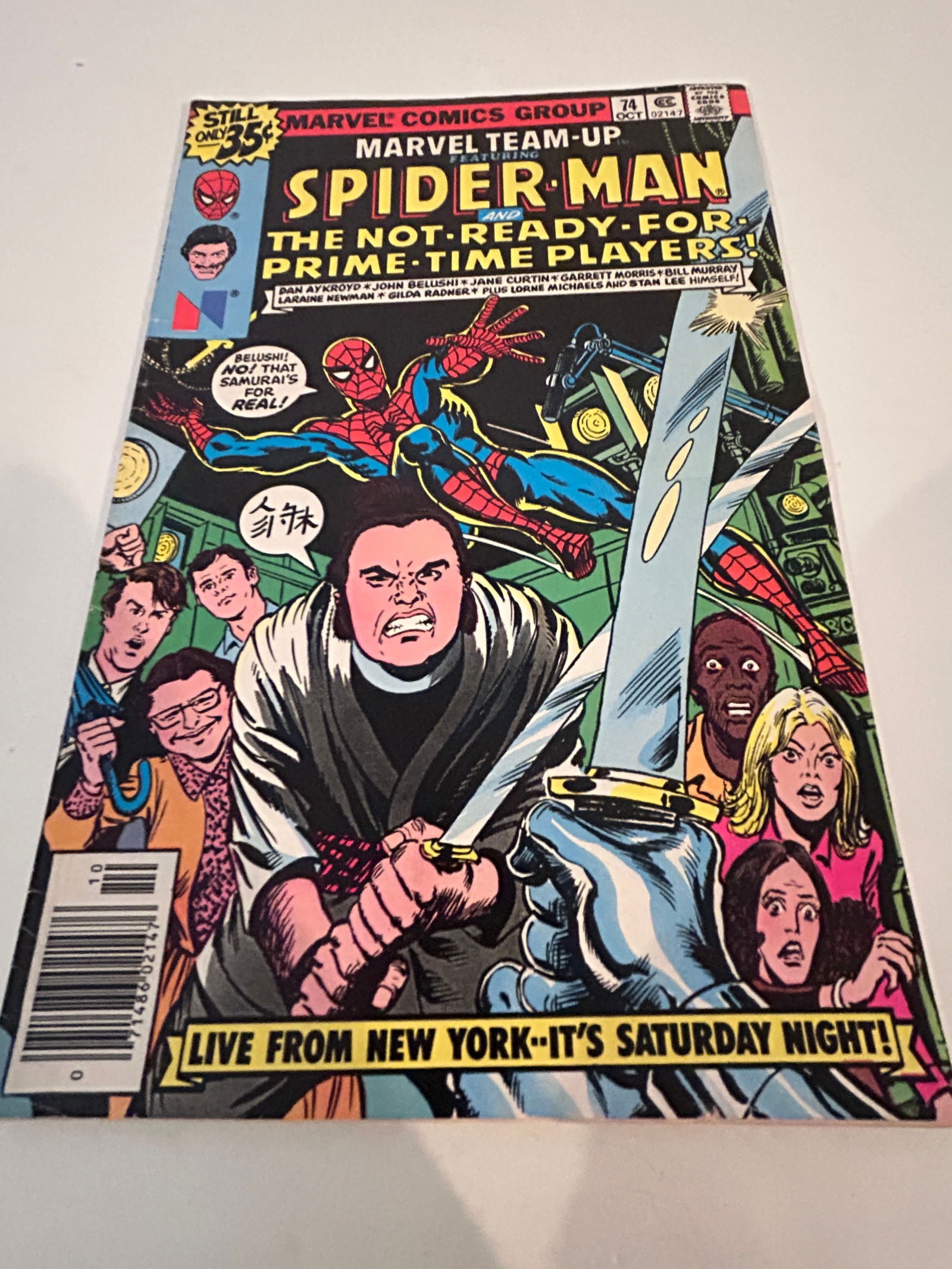 Vintage Comic Book Marvel Team-UP # 74 (1 of 2)