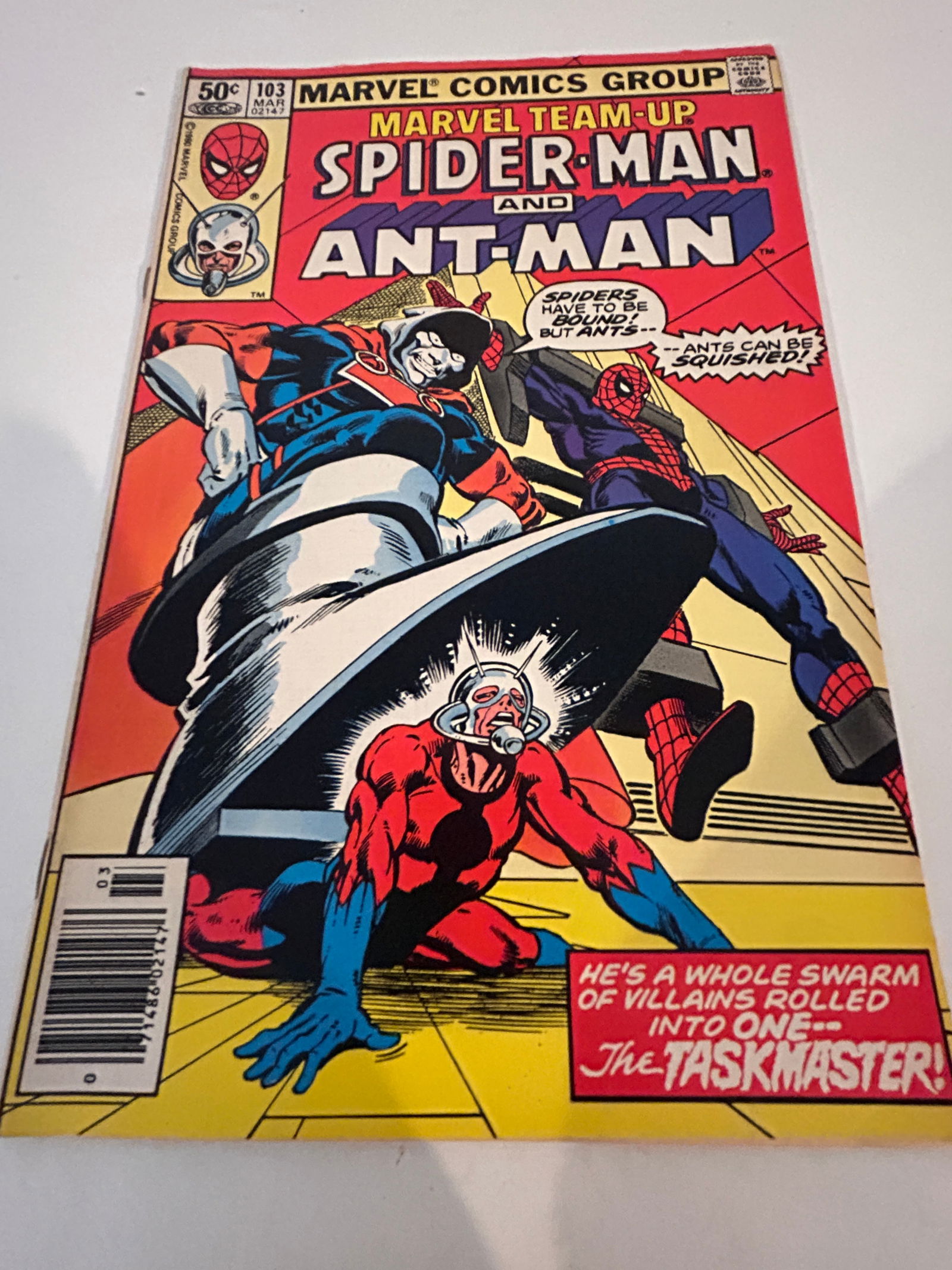 Vintage Comic Book Marvel Team-UP # 103 (1 of 2)