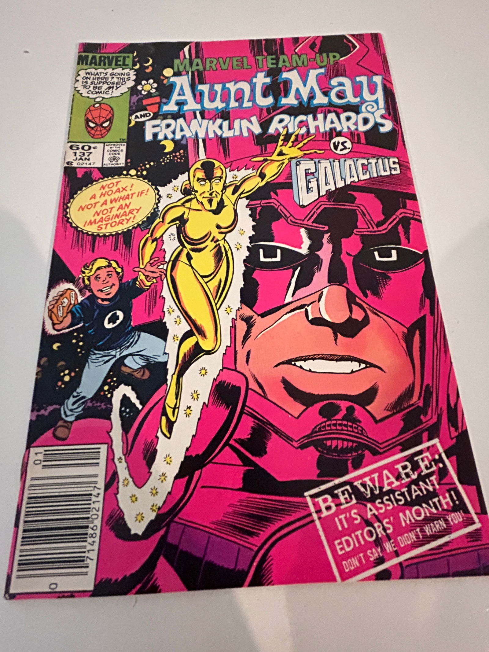Vintage Comic Book Marvel Team-UP # 137 (1 of 2)