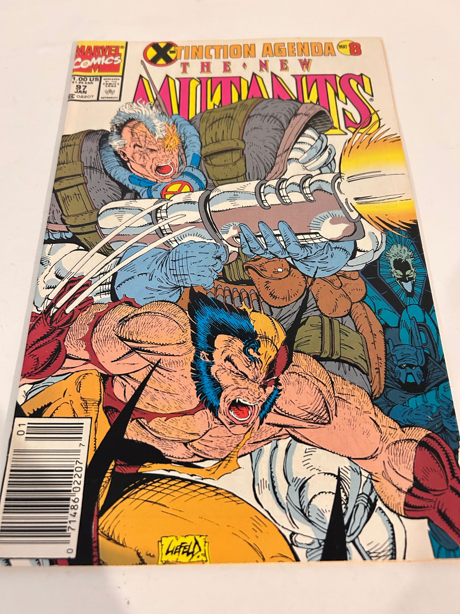 Vintage Comic Book The New Mutants # 97 (1 of 2)