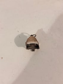 Vintage Sterling Silver piano Pendant