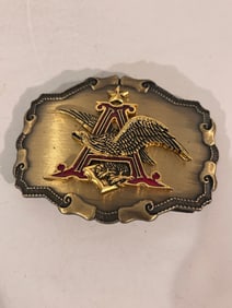 Vtg 1978 Anheuser-Busch Letter A Eagle Raintree Belt Buckle