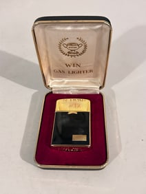 Vintage WIN 007 Butane Gas Cigarette Lighter