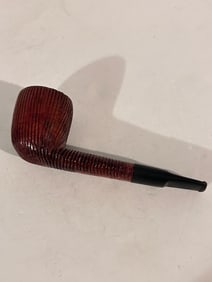 Shalom Briar Israel Rusticated Tobacco Smoking Pipe