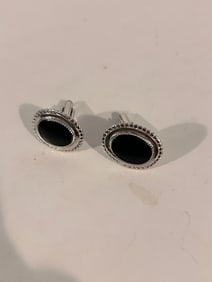 Vintage Black Cuff Links