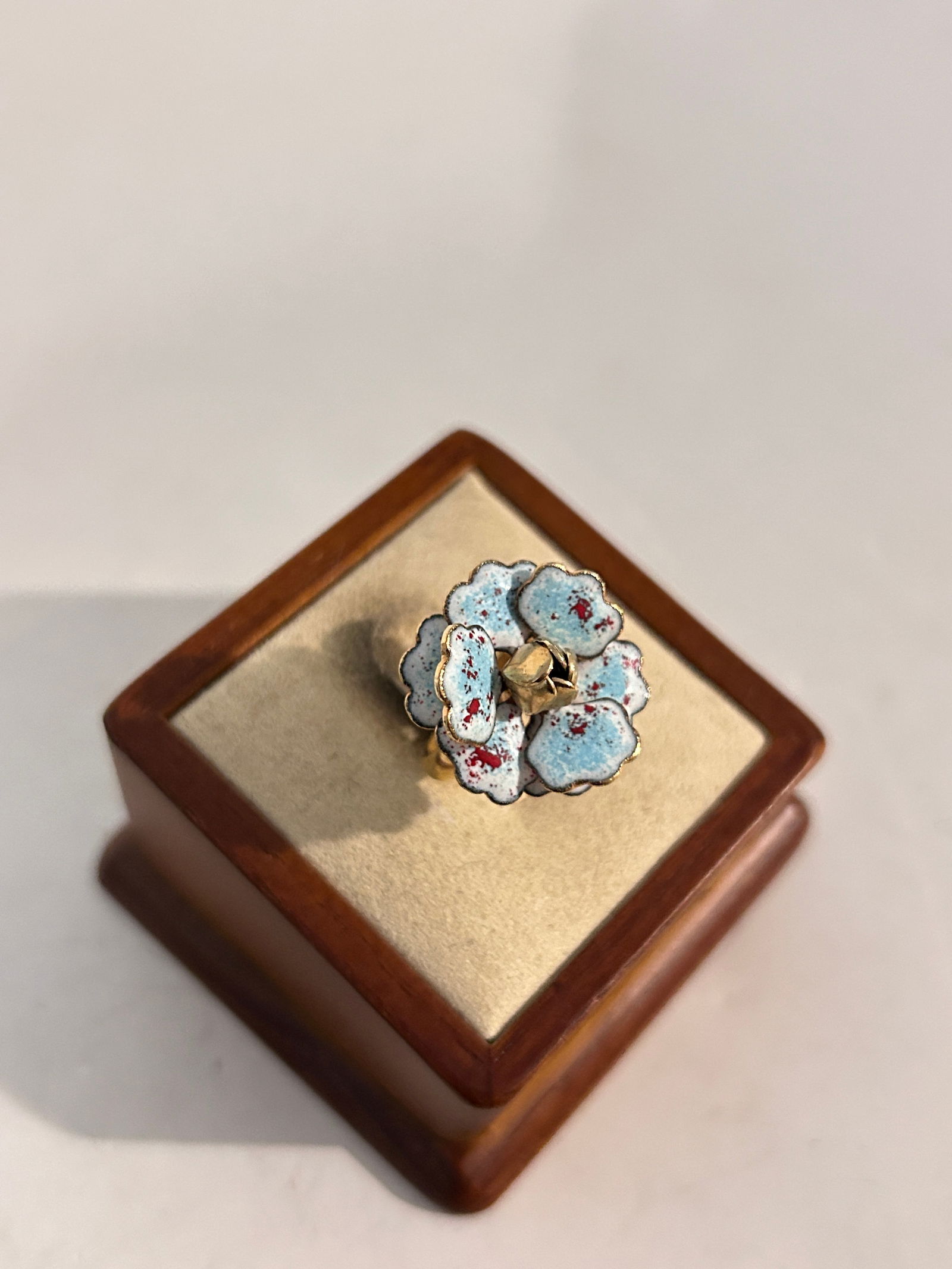 Vintage enamel Custom Rings (1 of 4)
