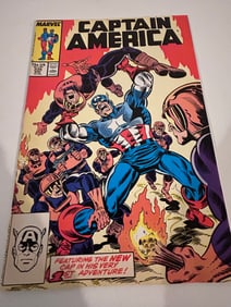 Vintage Comic Book Captain America # 335