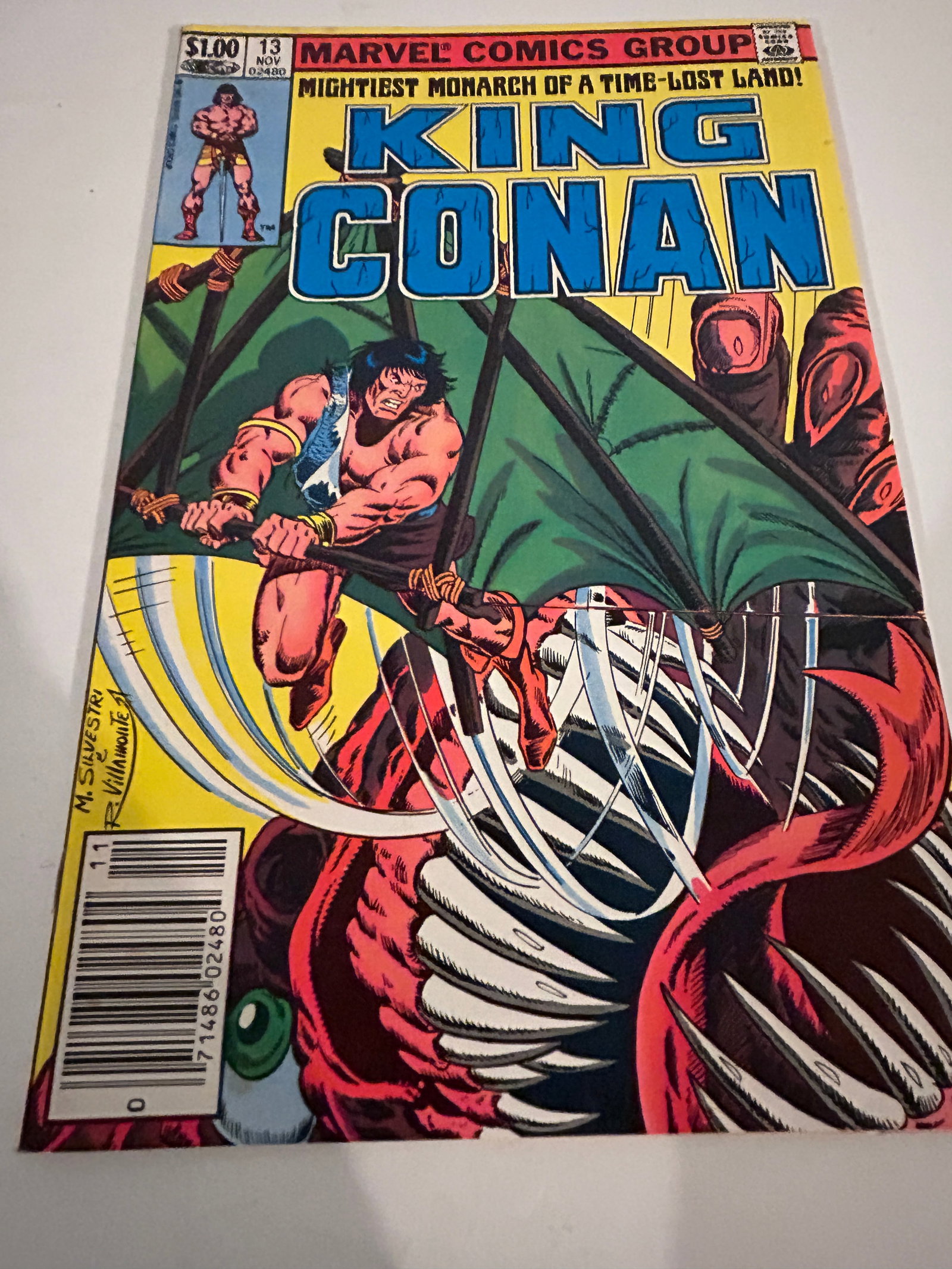 Vintage Comic Book King Conan # 13 (1 of 2)