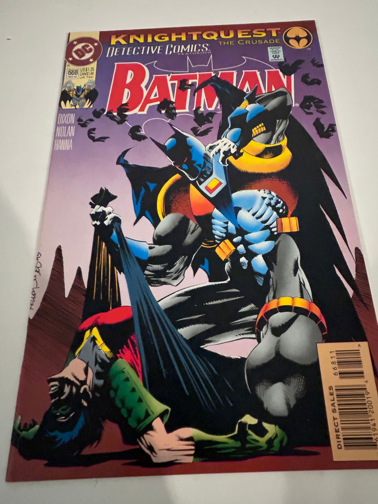 Vintage Comic Book Batman # 668 (1 of 2)