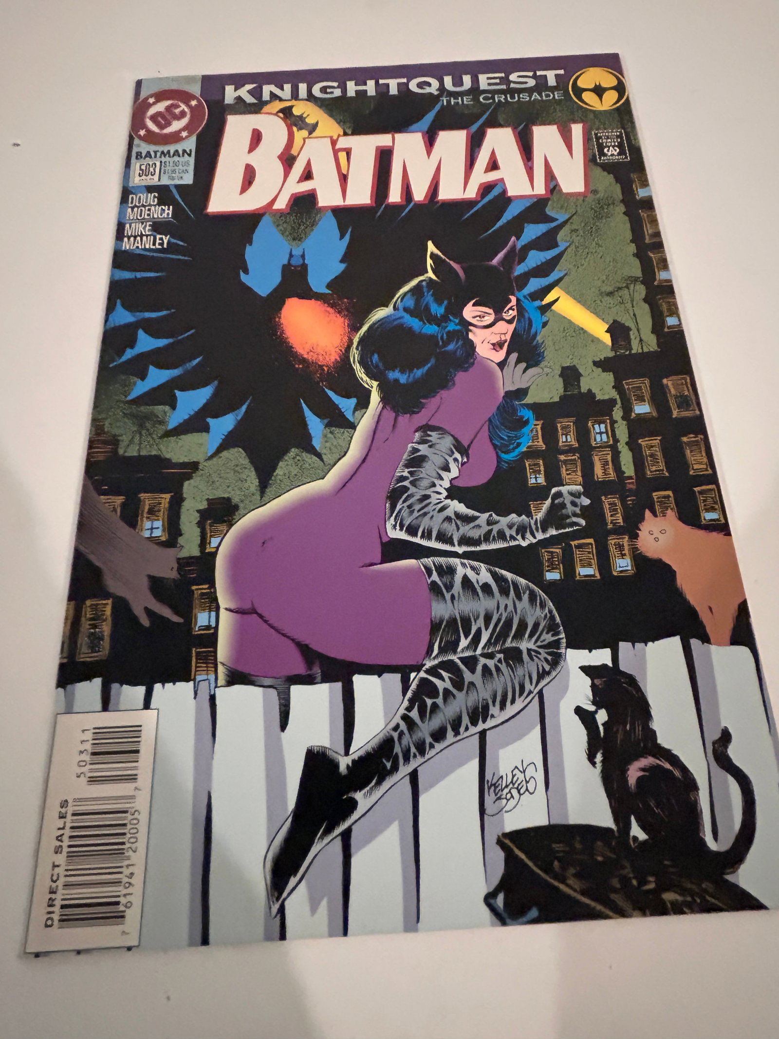 Vintage Comic Book Batman # 503: Vintage Comic Book Batman # 503 Please view all photos as they are part of the description and condition of this Item, Feel free to contact me with questions or picture requests! Used Item AS IS