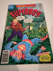 Vintage Comic Book Superboy # 455
