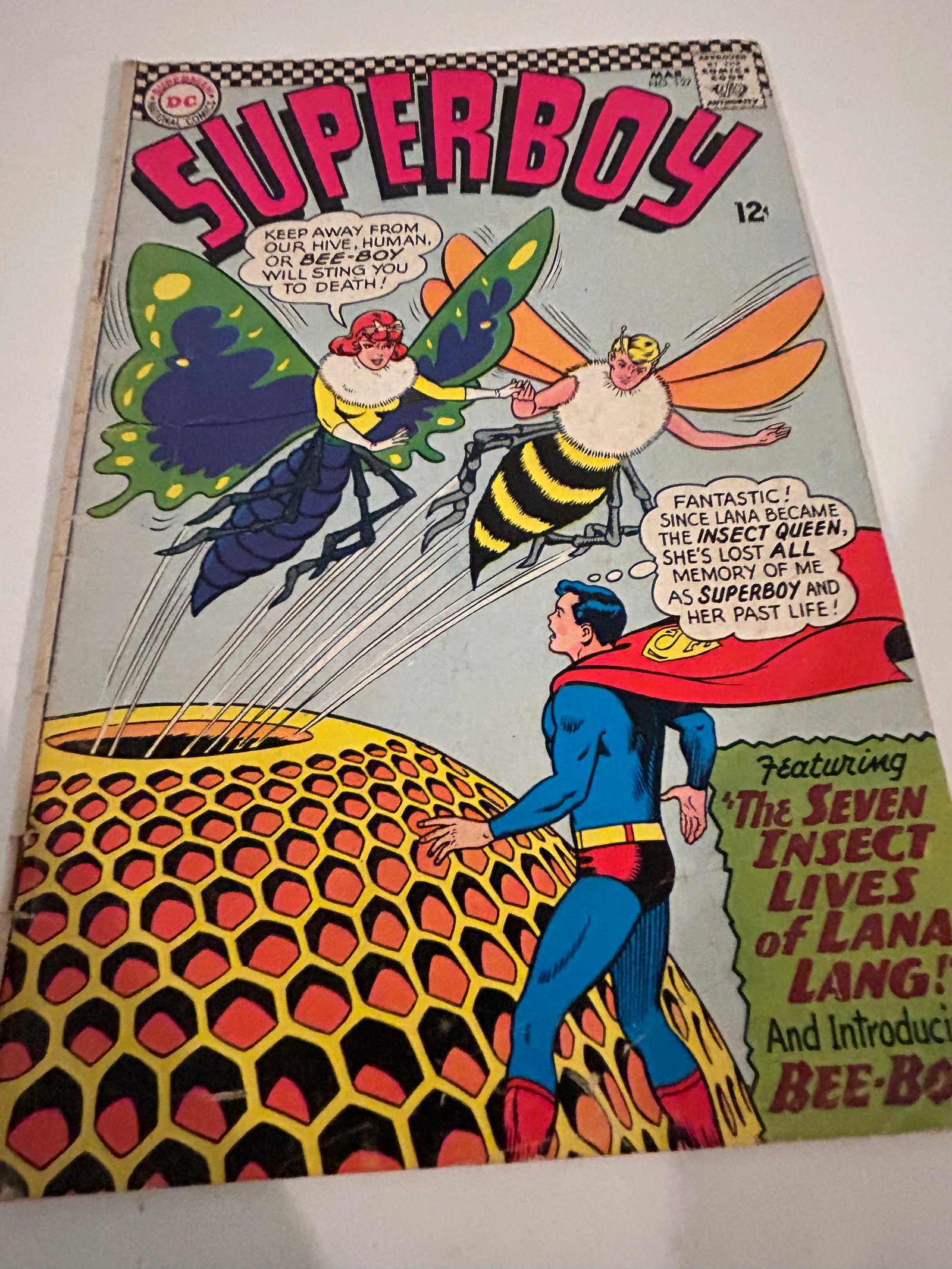 Vintage Comic Book Superboy # 127 (1 of 2)