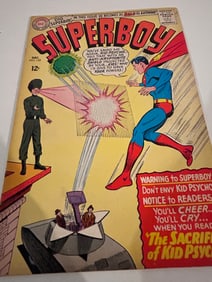 Vintage Comic Book Superboy # 125