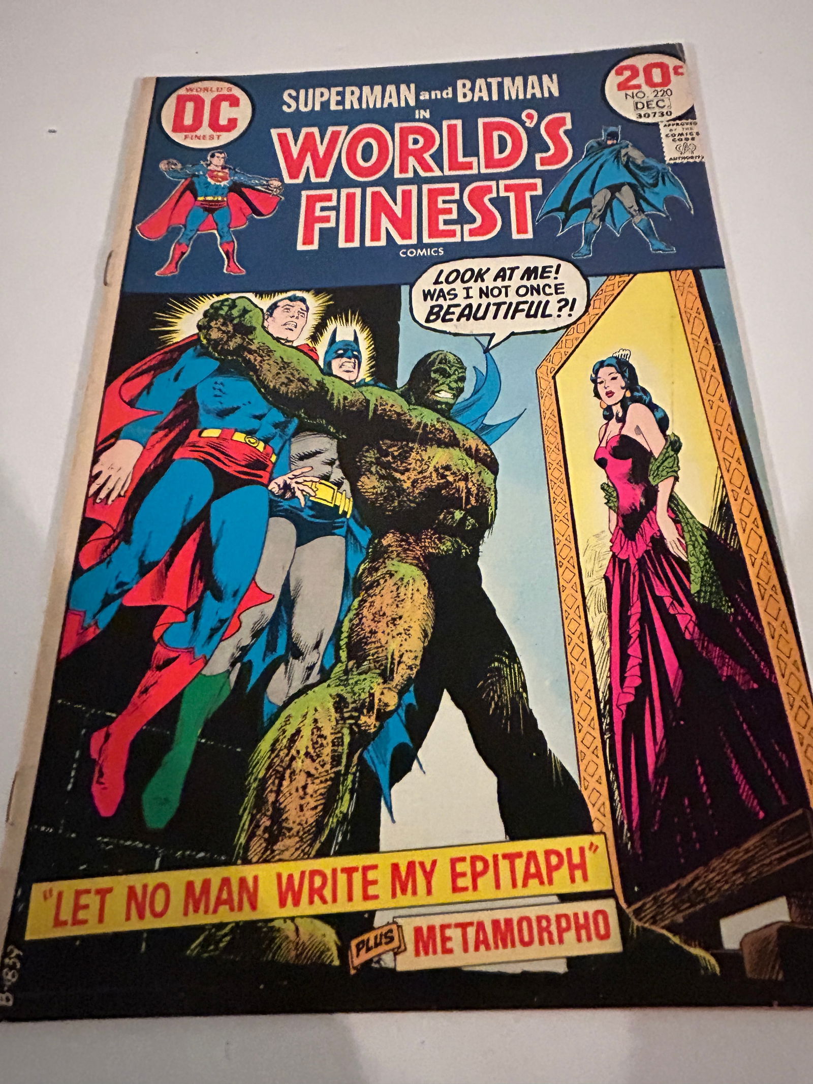 Vintage Comic Book Worlds Finest # 220 (1 of 2)