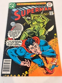 Vintage Comic Book Superman # 309