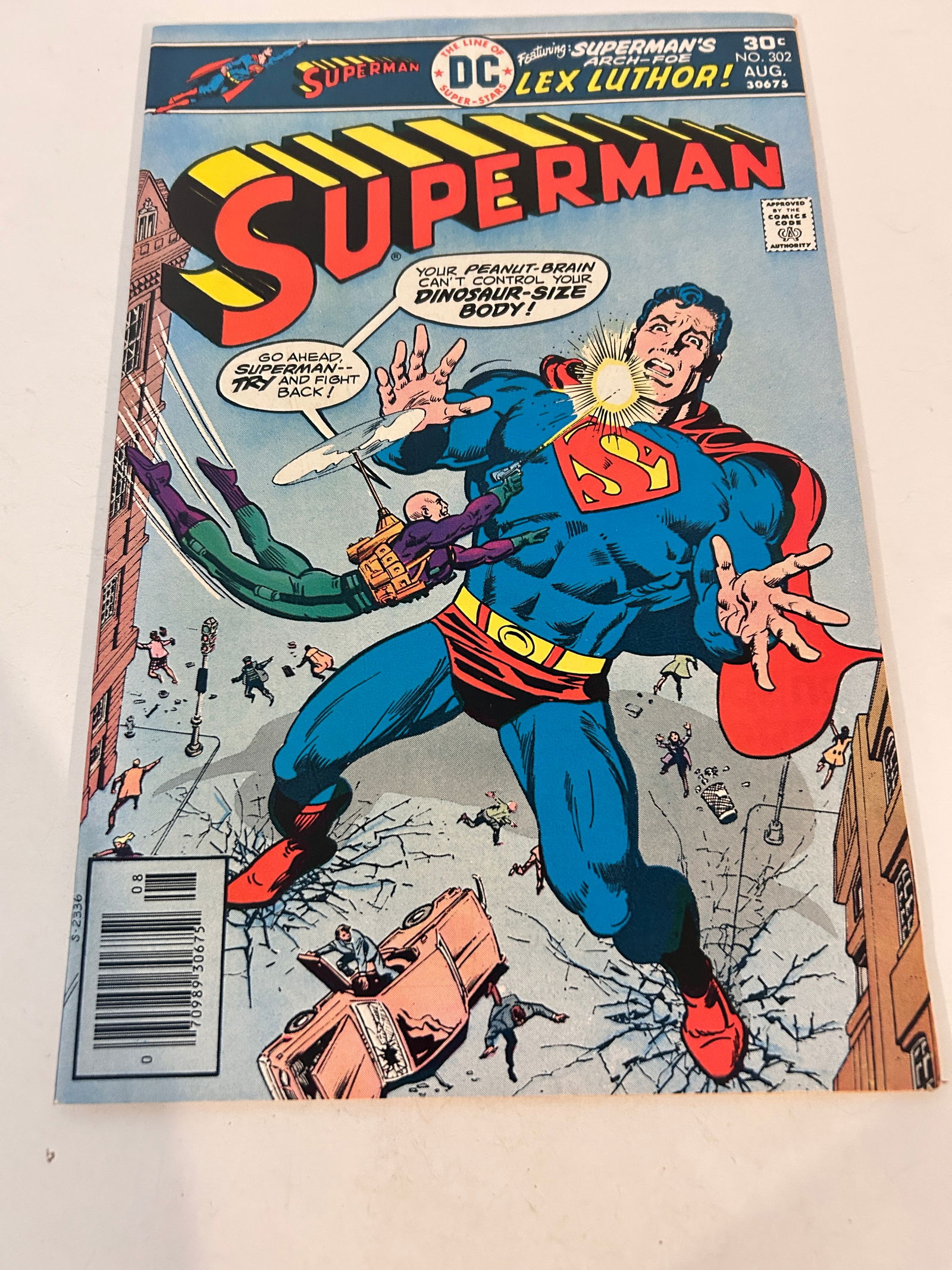 Vintage Comic Book Superman # 302: Vintage Comic Book Superman # 302 Please view all photos as they are part of the description and condition of this Item, Feel free to contact me with questions or picture requests! Used Item AS IS