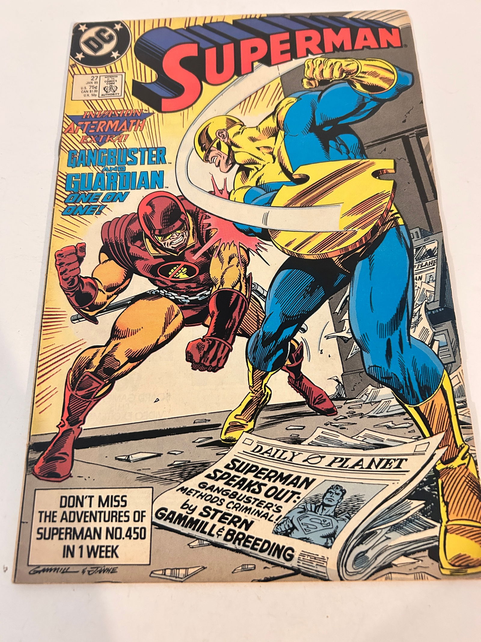 Vintage Comic Book Superman # 27 (1 of 2)
