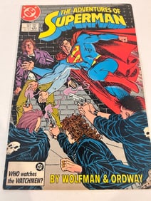 Vintage Comic Book Adventures of Superman # 433