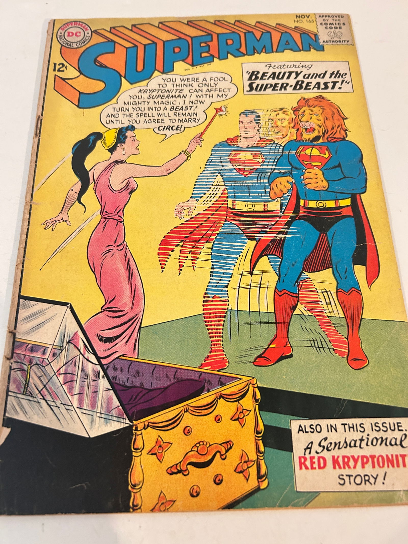 Vintage Comic Book Superman # 165: Vintage Comic Book Superman # 165 Please view all photos as they are part of the description and condition of this Item, Feel free to contact me with questions or picture requests! Used Item AS IS