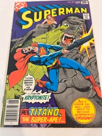 Vintage Comic Book Superman # 324