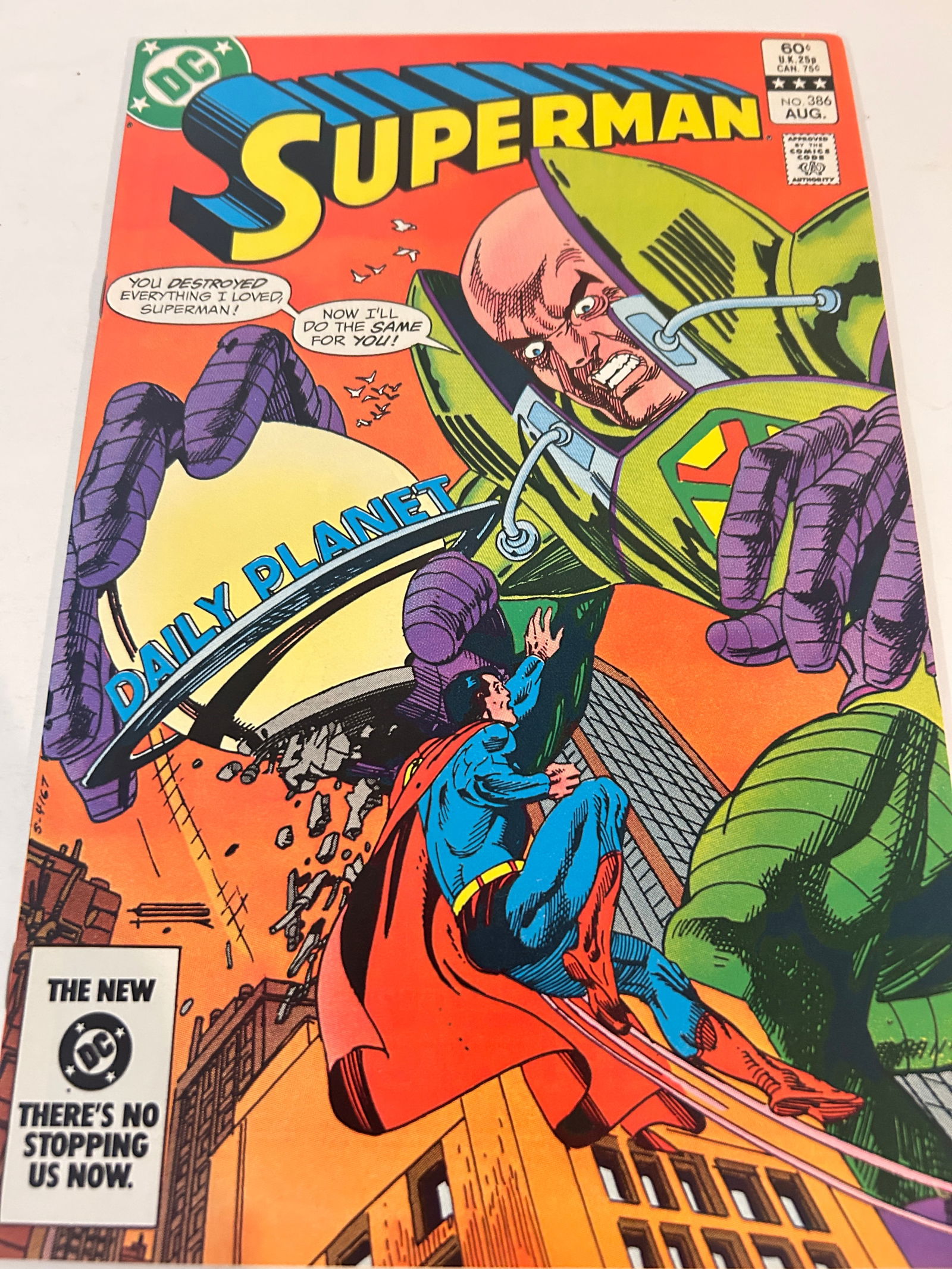 Vintage Comic Book Superman # 386: Vintage Comic Book Superman # 386 Please view all photos as they are part of the description and condition of this Item, Feel free to contact me with questions or picture requests! Used Item AS IS