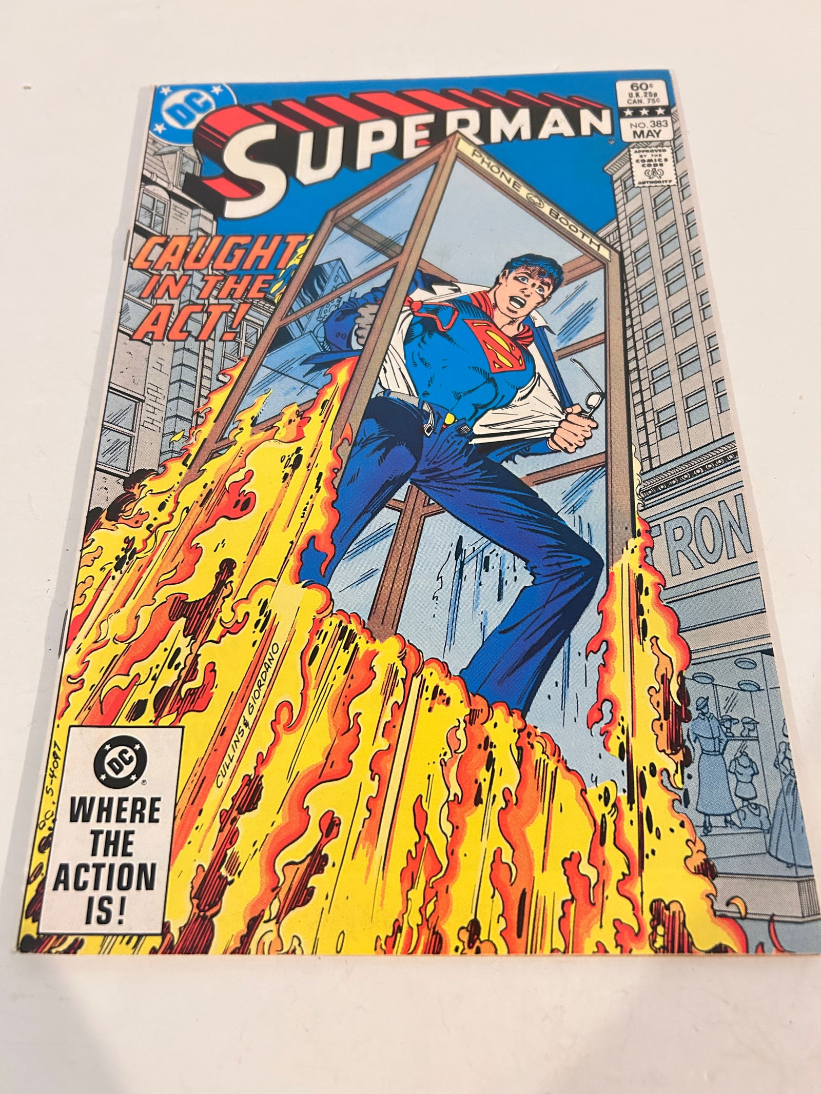 Vintage Comic Book Superman # 383: Vintage Comic Book Superman # 383 Please view all photos as they are part of the description and condition of this Item, Feel free to contact me with questions or picture requests! Used Item AS IS