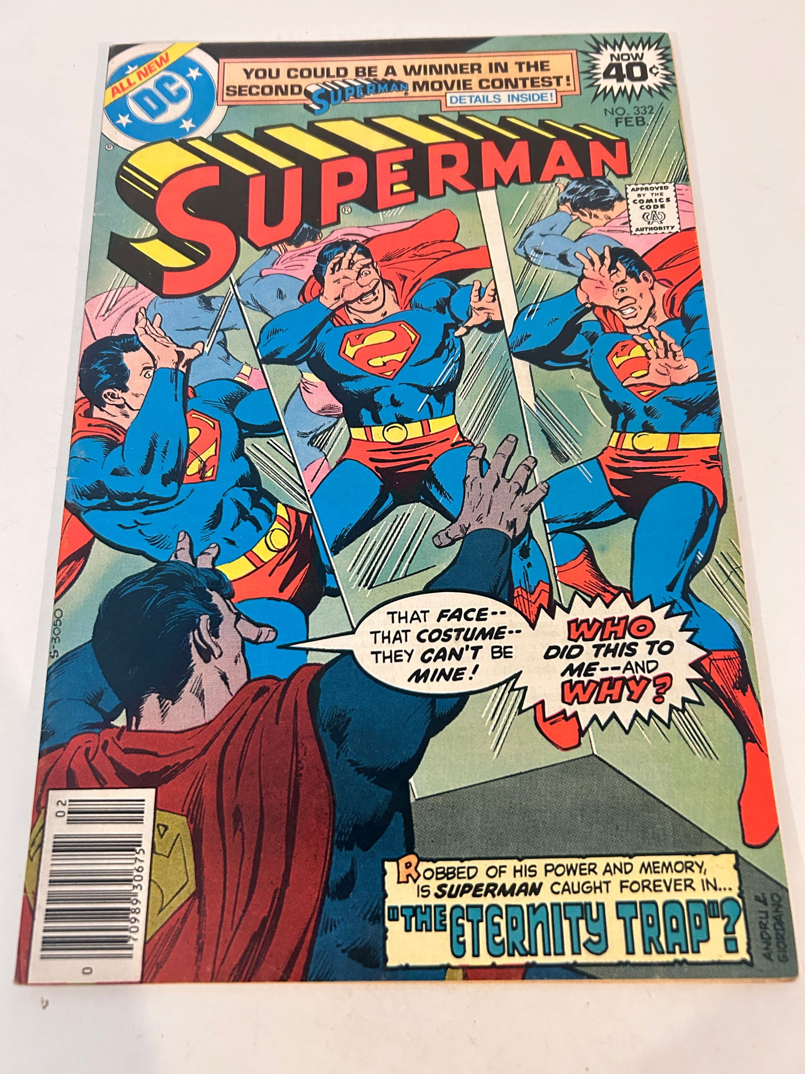 Vintage Comic Book Superman # 332: Vintage Comic Book Superman # 332 Please view all photos as they are part of the description and condition of this Item, Feel free to contact me with questions or picture requests! Used Item AS IS
