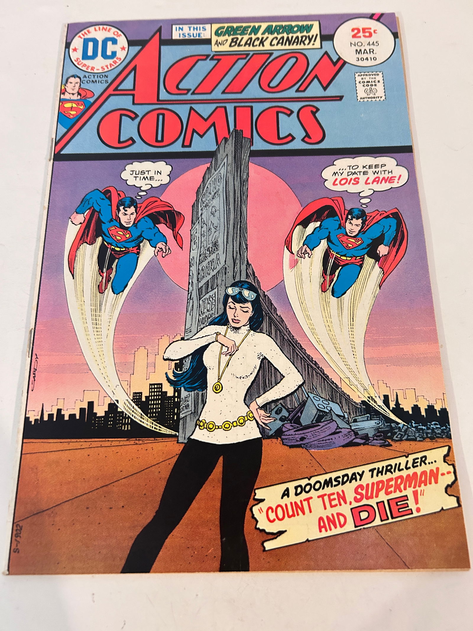 Vintage Comic Book Action Comics # 445 (1 of 2)
