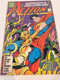Vintage Comic Book Action Comics # 589